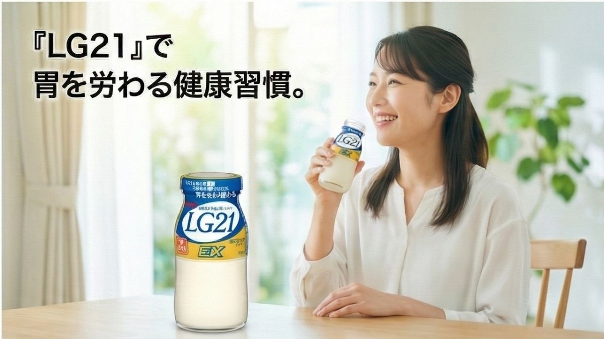 広島の子育て世代に選ばれている明治LG21ヨーグルトを自宅で飲んで胃をやさしく労わる習慣